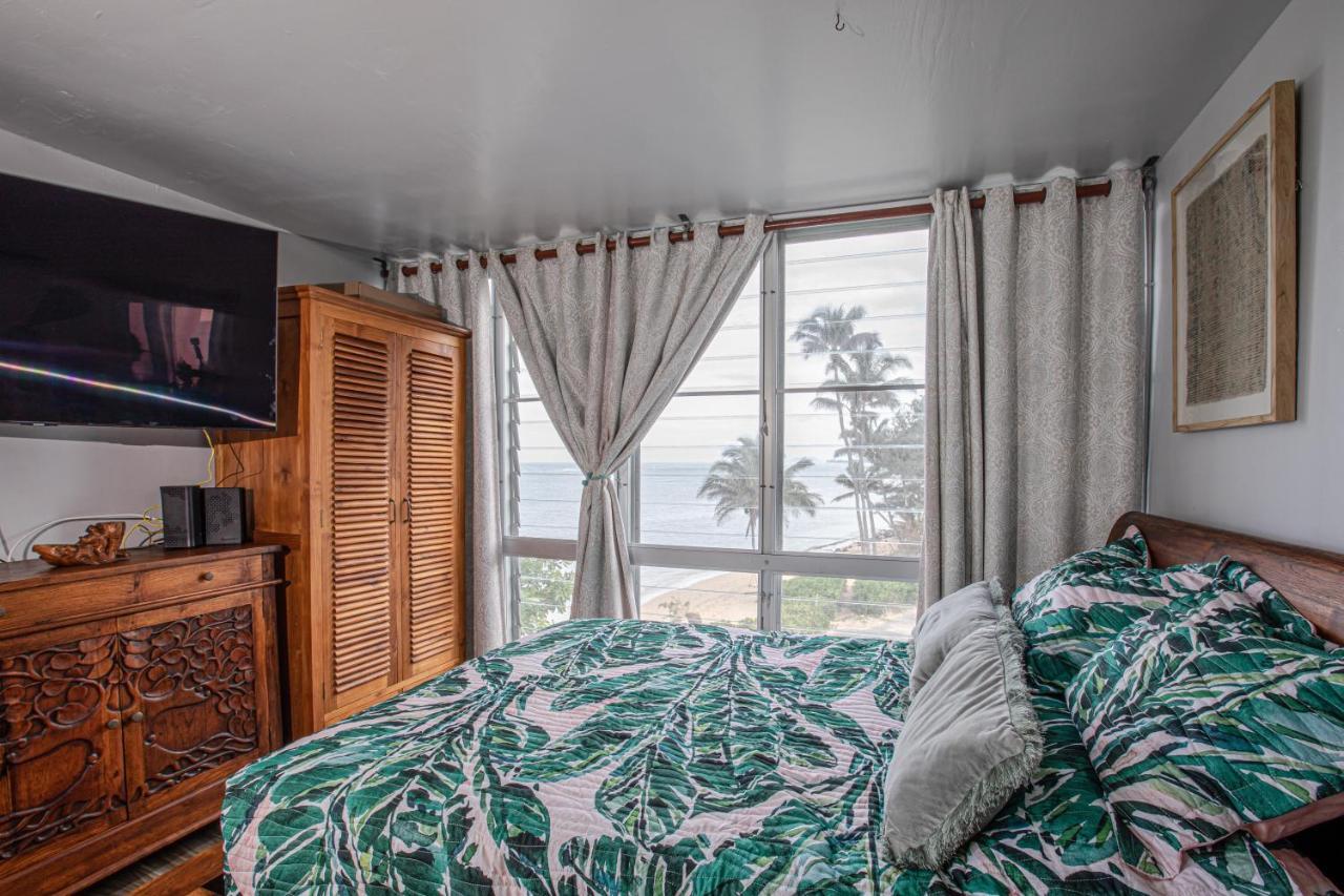 Breezy Beachfront Bali-Style Haven 180 Degree Oceanview Hau'ula Bagian luar foto