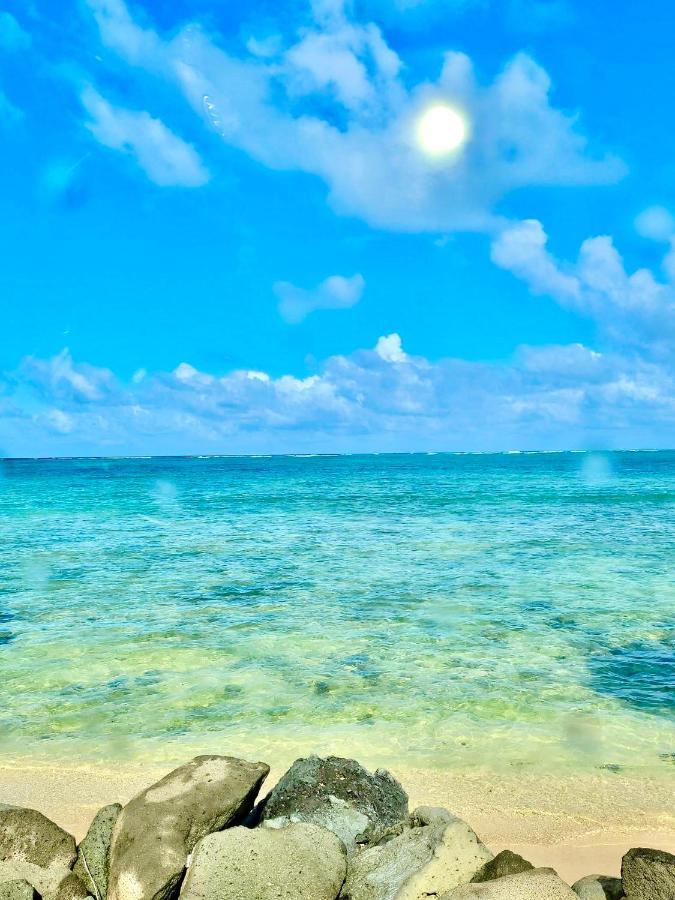 Breezy Beachfront Bali-Style Haven 180 Degree Oceanview Hau'ula Bagian luar foto