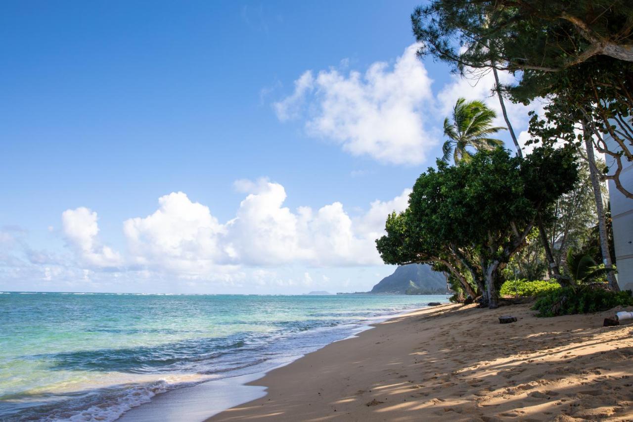 Breezy Beachfront Bali-Style Haven 180 Degree Oceanview Hau'ula Bagian luar foto